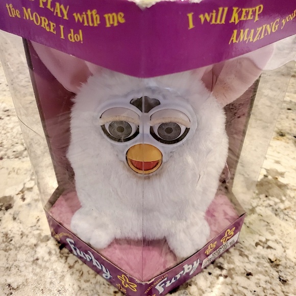 New never opened Furby 70–800 series one. Tiger Snowball Electronica Toy